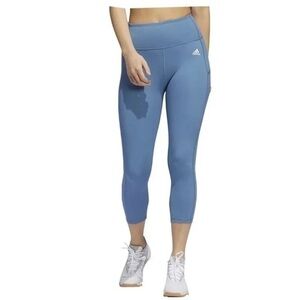 NWT Adidas Leggings Circuit Cropped 3/4 Water Absorbent $50 2X New
